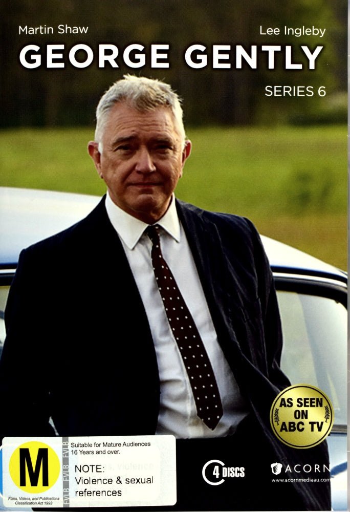 Inspector George Gently: Season 6 - 2014 (DVD) - Vinyl Kitchen