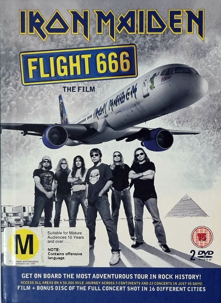 Iron Maiden Flight 666 (DVD) Digibook