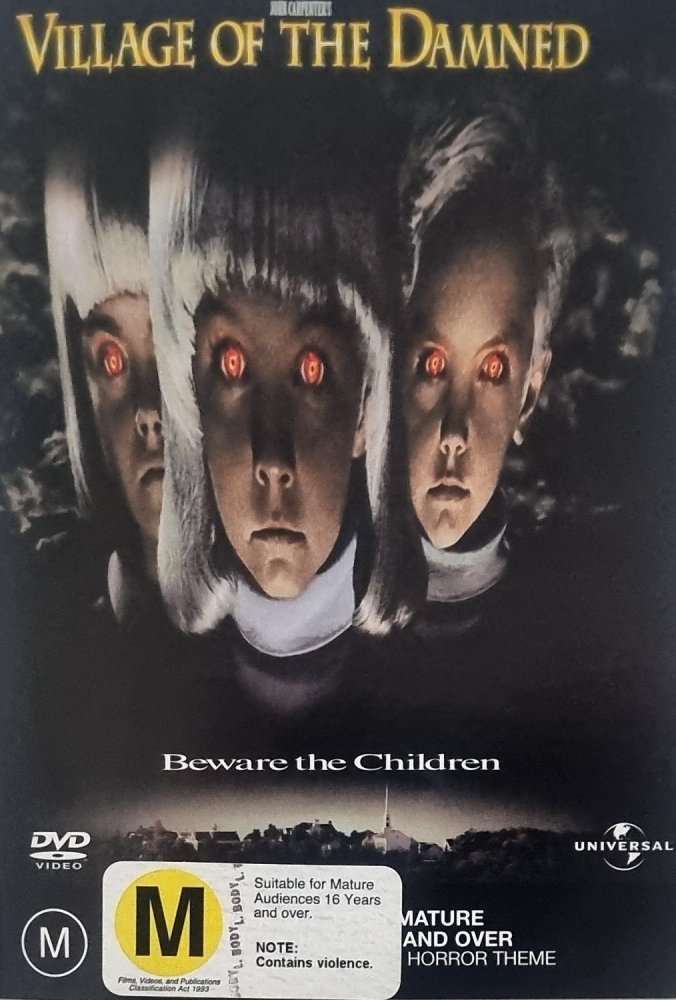John Carpenter's Village of the Damned - 1995 (DVD) - Vinyl Kitchen