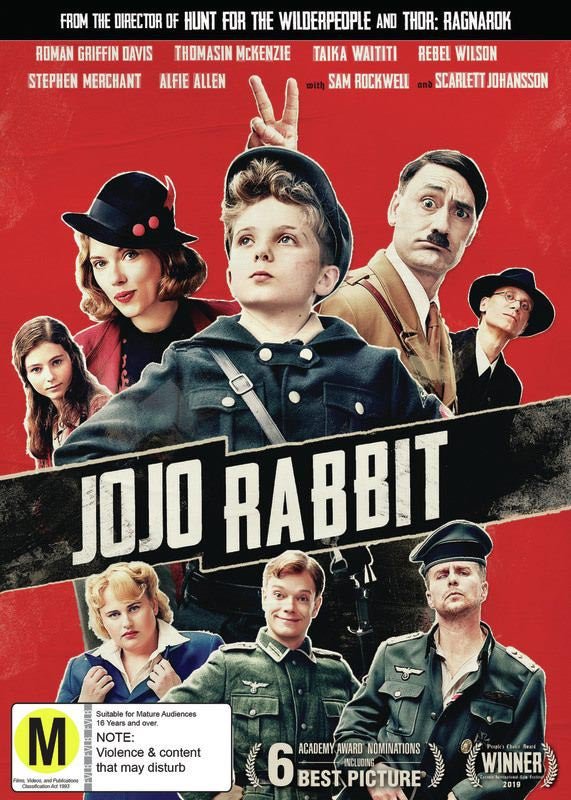 Jojo Rabbit (DVD) Brand New - 2019 - Vinyl Kitchen
