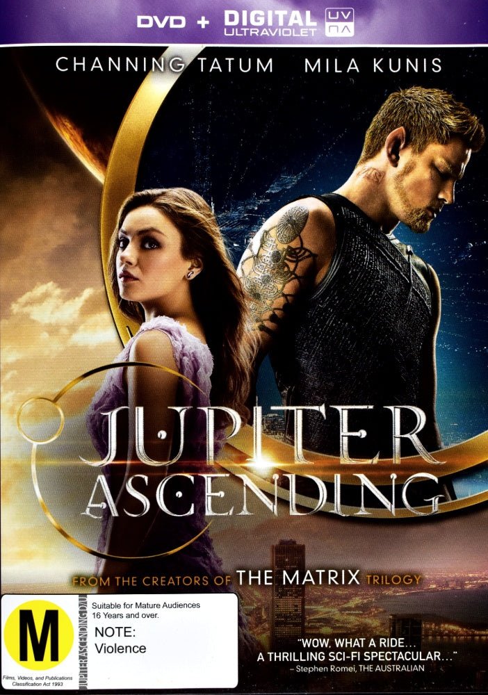 Jupiter Ascending - 2015 (DVD) - Vinyl Kitchen