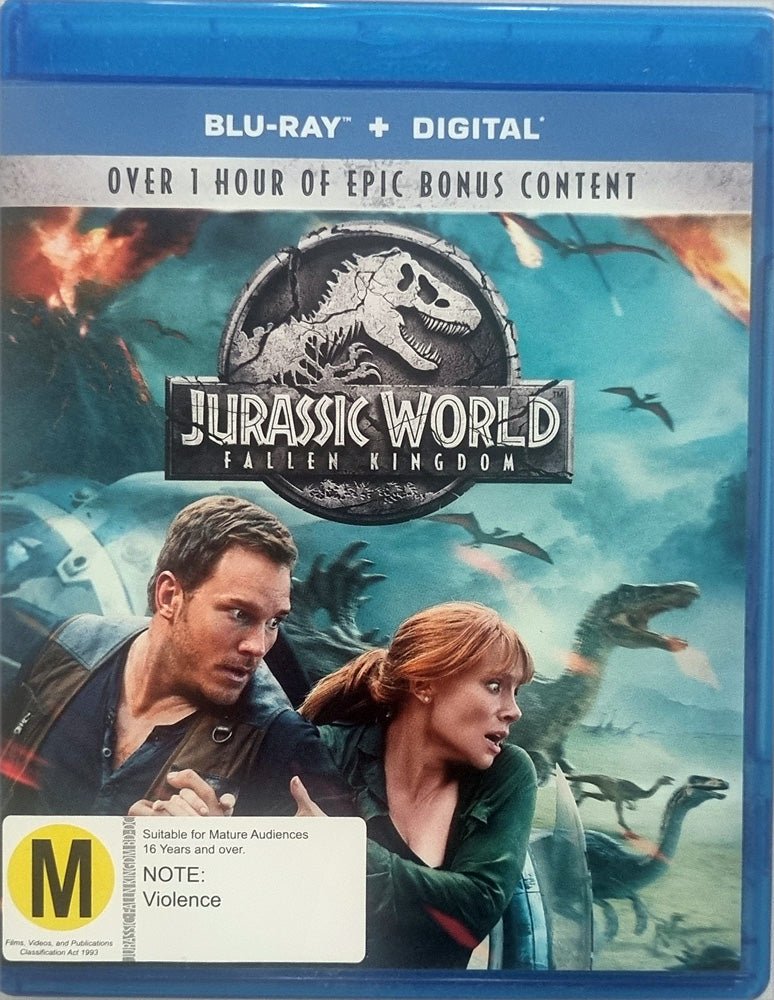 Jurassic World - Fallen Kingdom - 2018 (Blu Ray) - Vinyl Kitchen