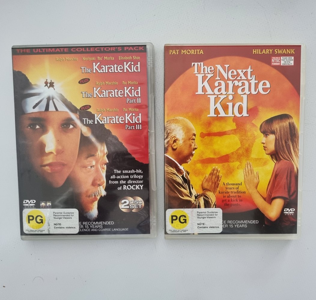 Karate Kid / Karate Kid II / Karate Kid III / The Next Karate Kid - 1984 - Vinyl Kitchen