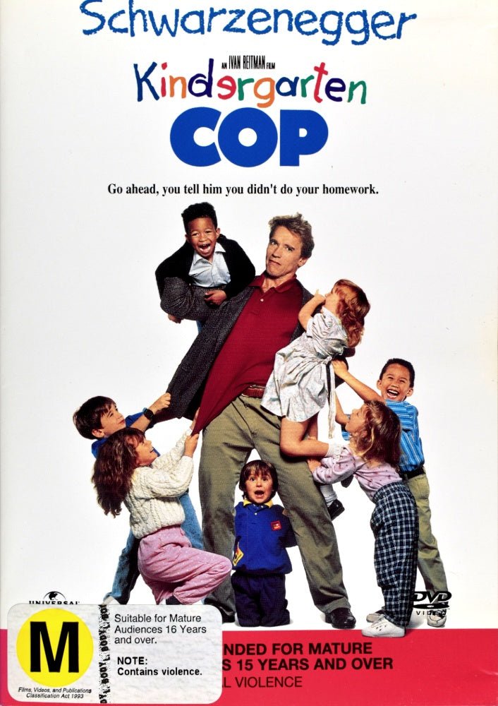 Kindergarten Cop - 1990 (DVD) - Vinyl Kitchen