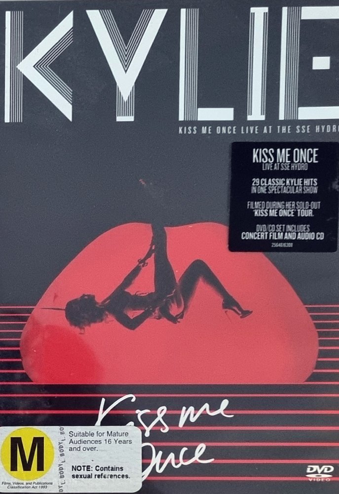 Kylie Minogue - Kiss Me Once (DVD / 2 CD) - Vinyl Kitchen