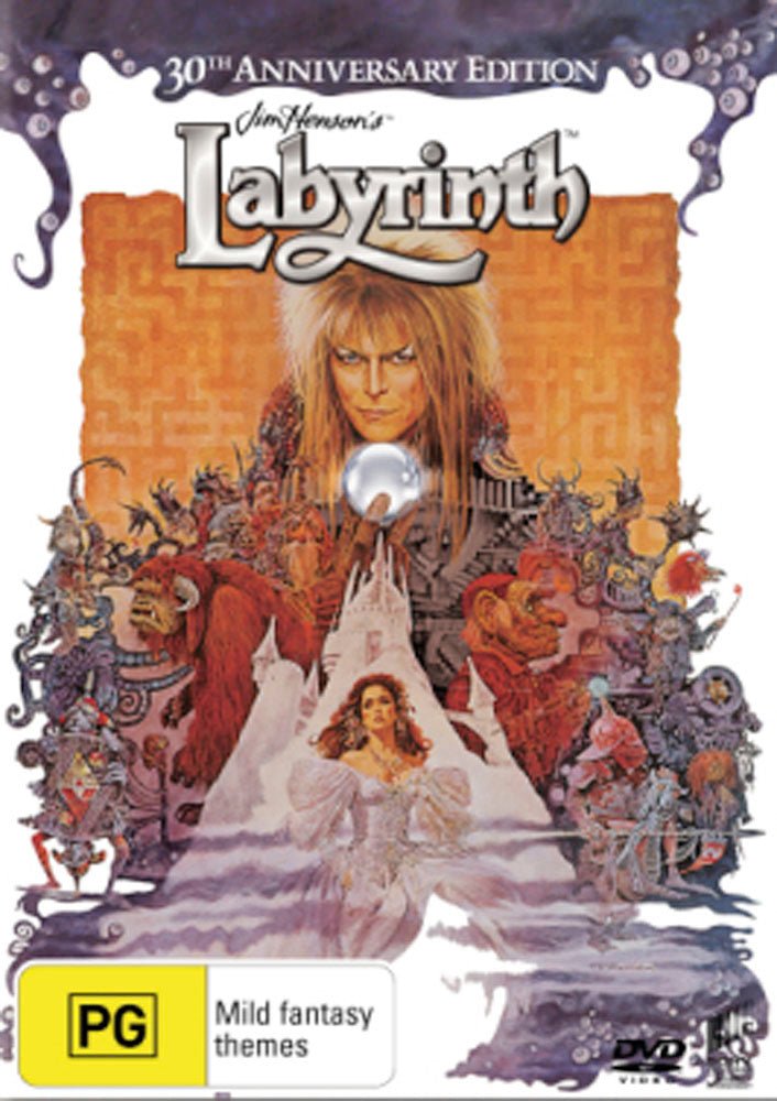 Labyrinth - 1986 - 30th Anniversary Edition (DVD) Brand New - Vinyl Kitchen