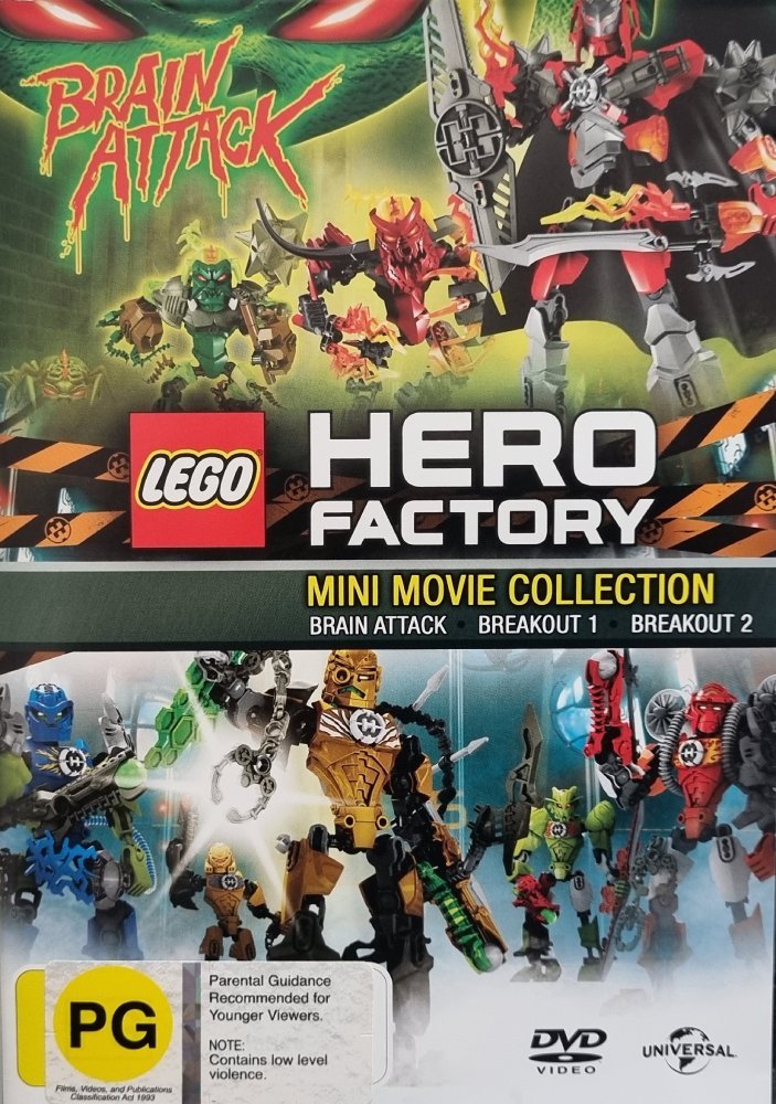 Lego Hero Factory - Mini Movie Collection (DVD) - Vinyl Kitchen