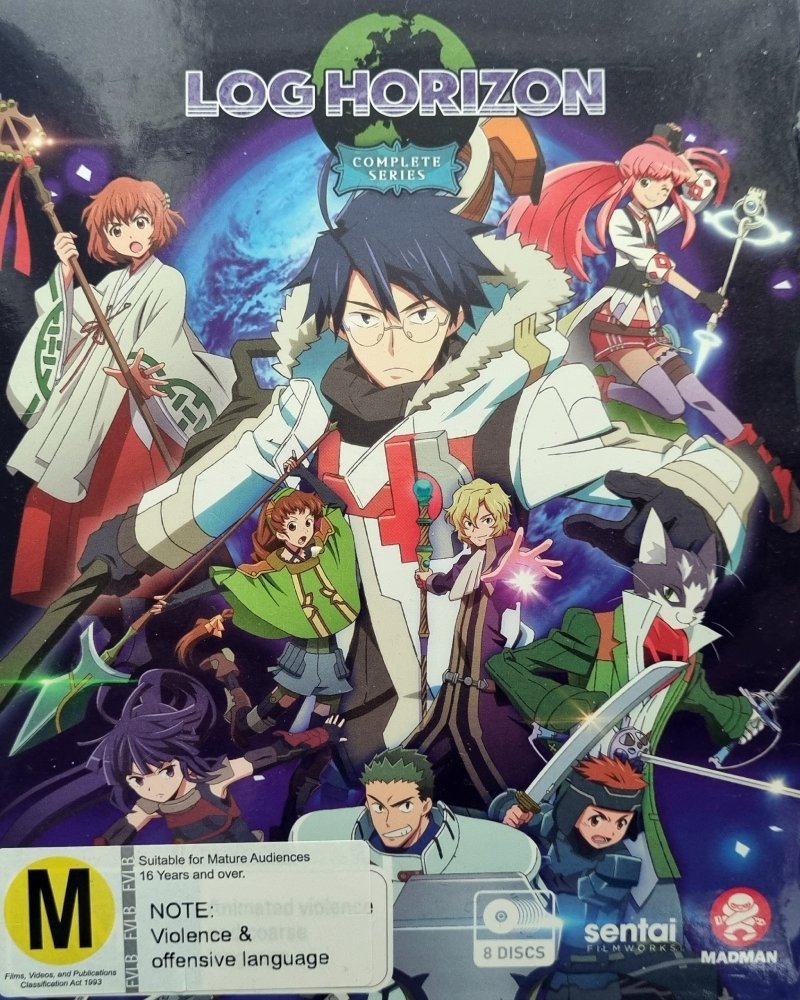 Log Horizon: Complete Series - 2013 (Blu Ray) - Vinyl Kitchen