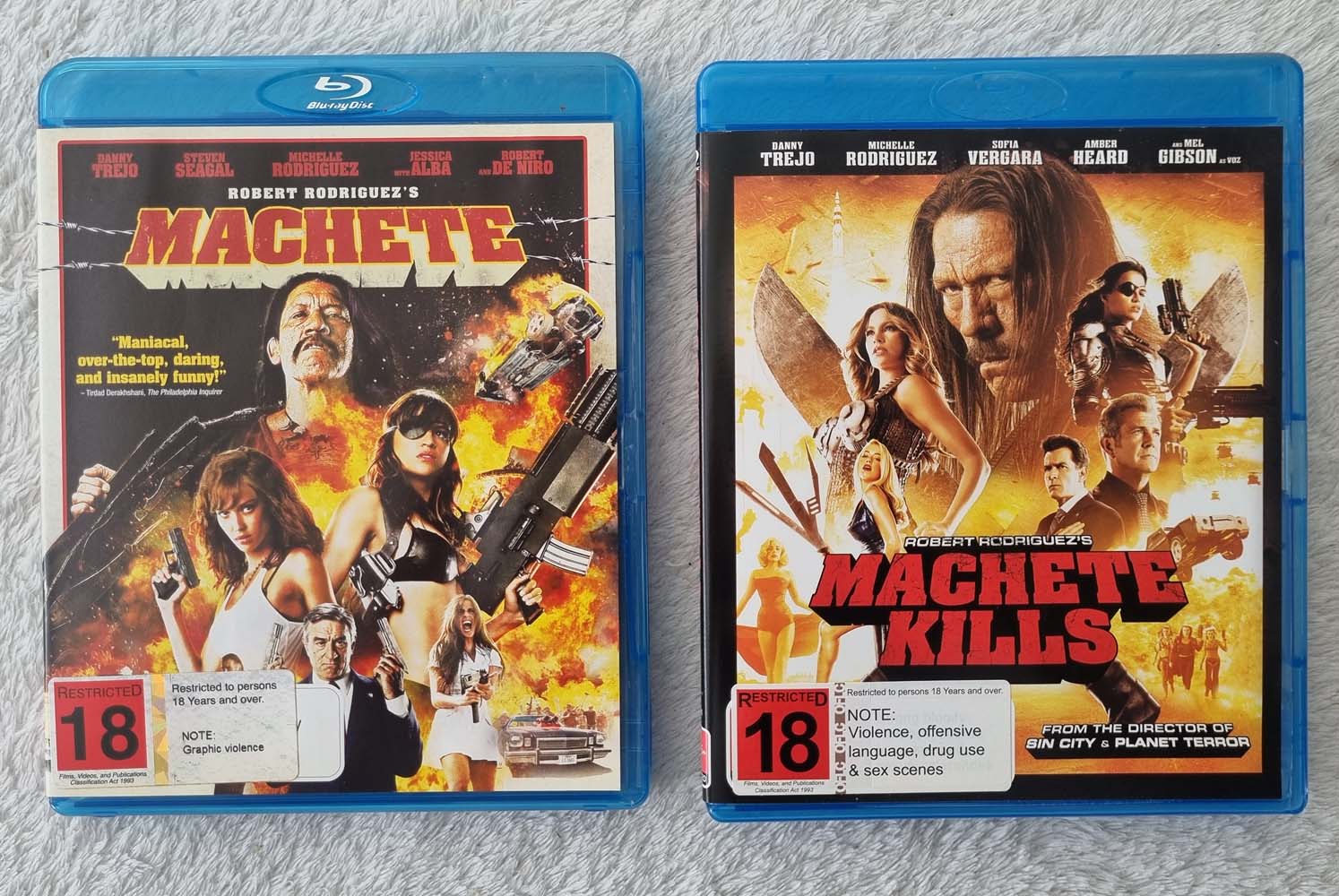 Machete / Machete Kills - 2010 (Blu Ray) - Vinyl Kitchen