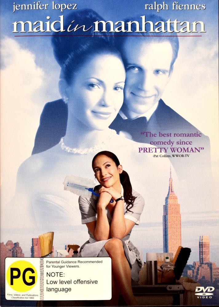 Maid in Manhattan - 2002 (DVD) - Vinyl Kitchen