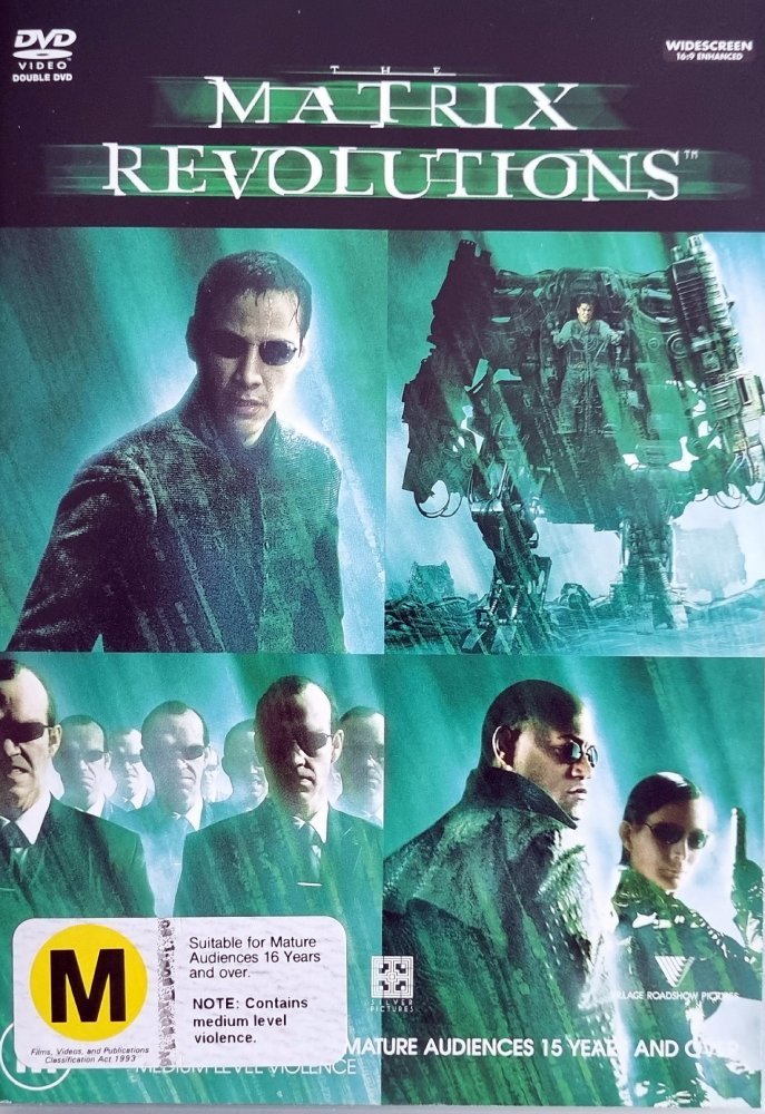 Matrix Revolutions - 2 Disc Edition - 2003 (DVD) - Vinyl Kitchen