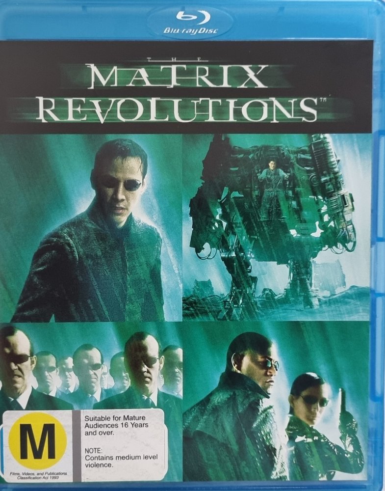 Matrix Revolutions - 2003 (Blu Ray) - Vinyl Kitchen