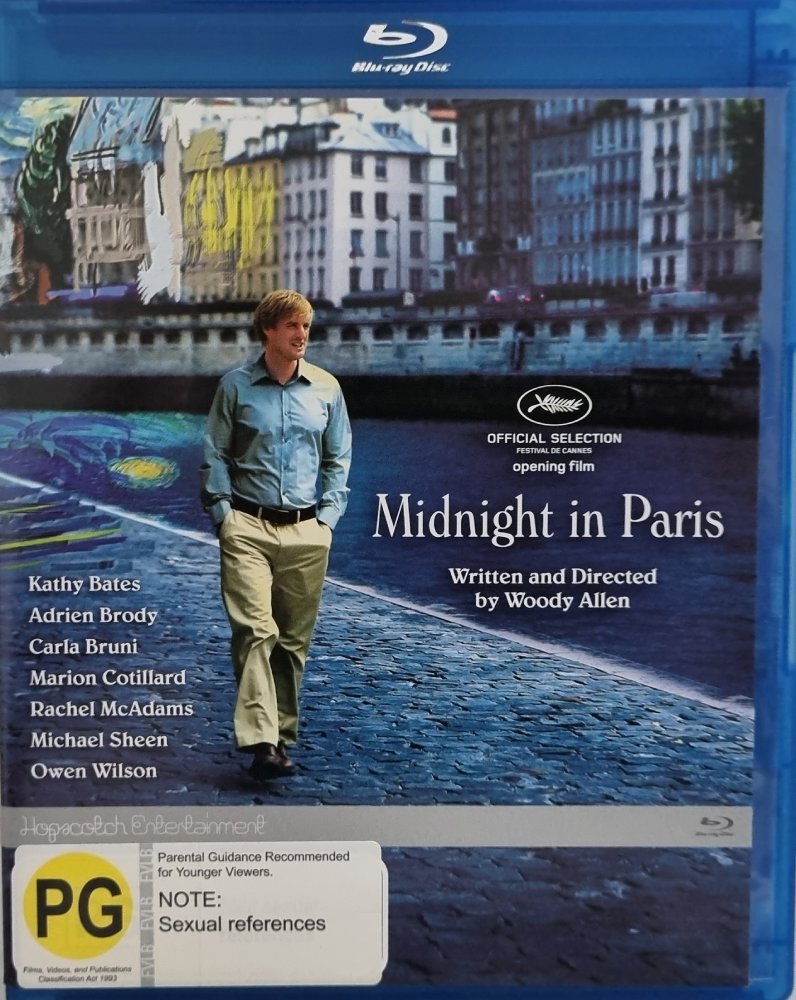 Midnight in Paris - 2011 (Blu Ray) - Vinyl Kitchen