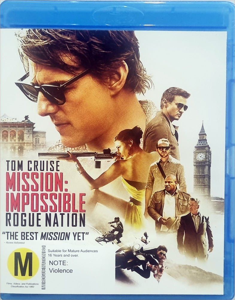 Mission Impossible: Rogue Nation - 2015 (Blu Ray) - Vinyl Kitchen