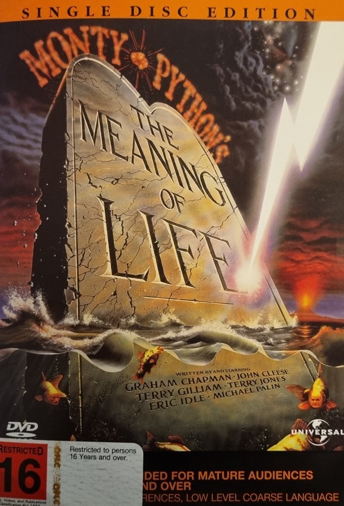 Monty Python's The Meaning Life - 1983 (DVD) - Vinyl Kitchen