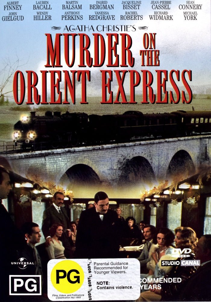Murder on the Orient Express - 1974 (DVD) - Vinyl Kitchen