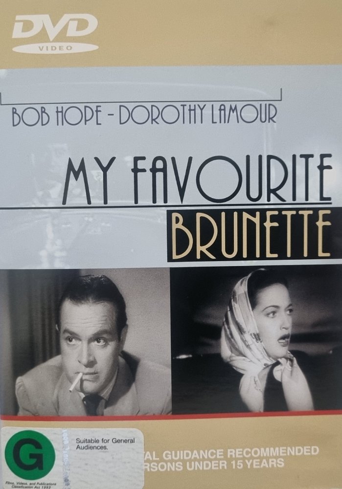My Favourite Brunette - 1947 (DVD) - Vinyl Kitchen