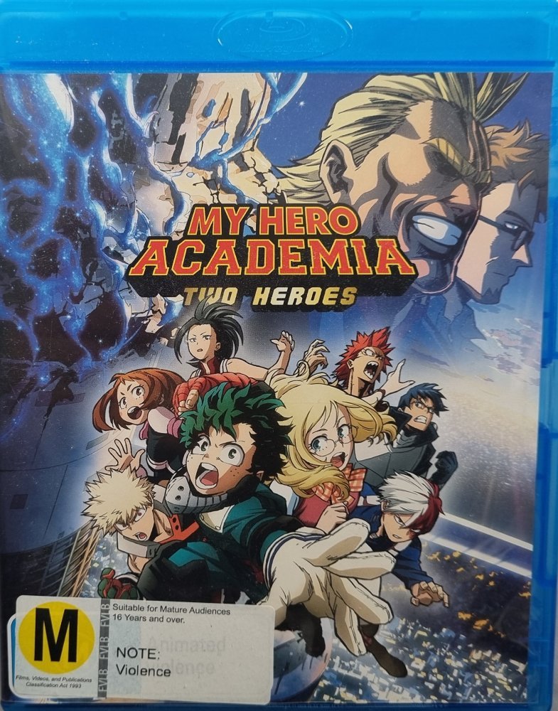 My Hero Academia: Two Heroes - 2018 (Blu Ray) - Vinyl Kitchen