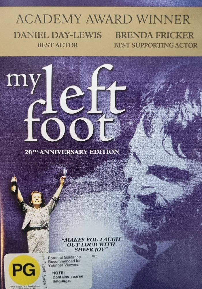 My Left Foot - 1989 (DVD) - Vinyl Kitchen