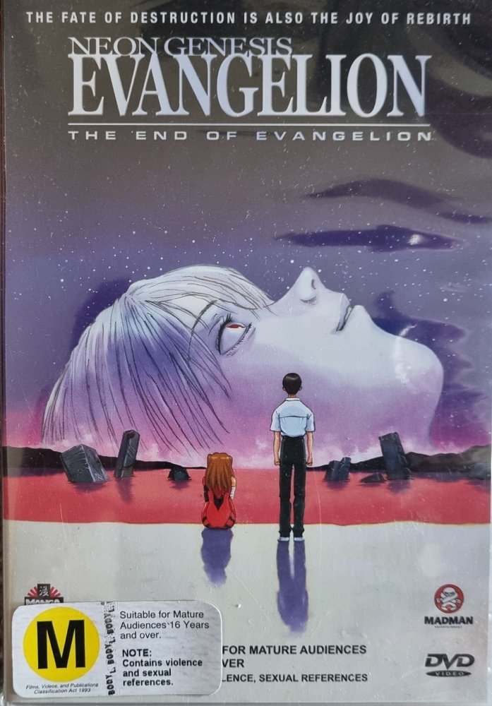 Neon Genesis Evangelion: The End Of Evangelion - 1997 (DVD) Brand New - Vinyl Kitchen