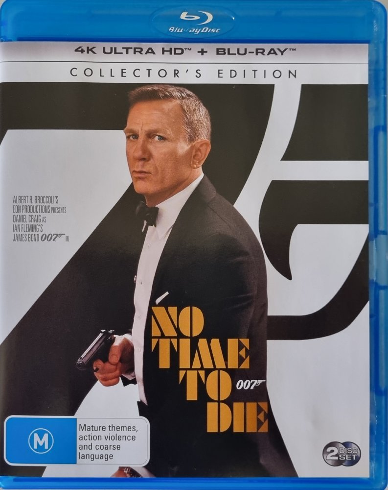 No Time to Die - 2021 (Blu Ray) - Vinyl Kitchen