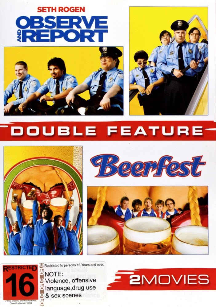 Observe and Report / Beerfest - 2009 (DVD) - Vinyl Kitchen