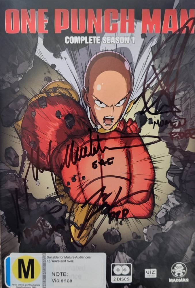 One - Punch Man: Season 1 - 2015 (DVD) - Vinyl Kitchen