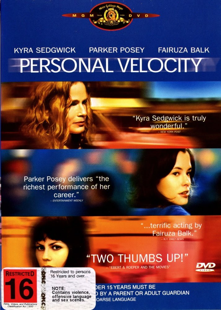 Personal Velocity - 2002 (DVD) - Vinyl Kitchen