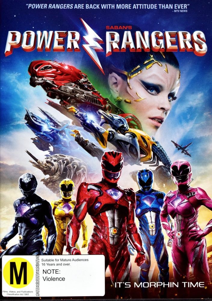 Power Rangers - 2017 (DVD) - Vinyl Kitchen