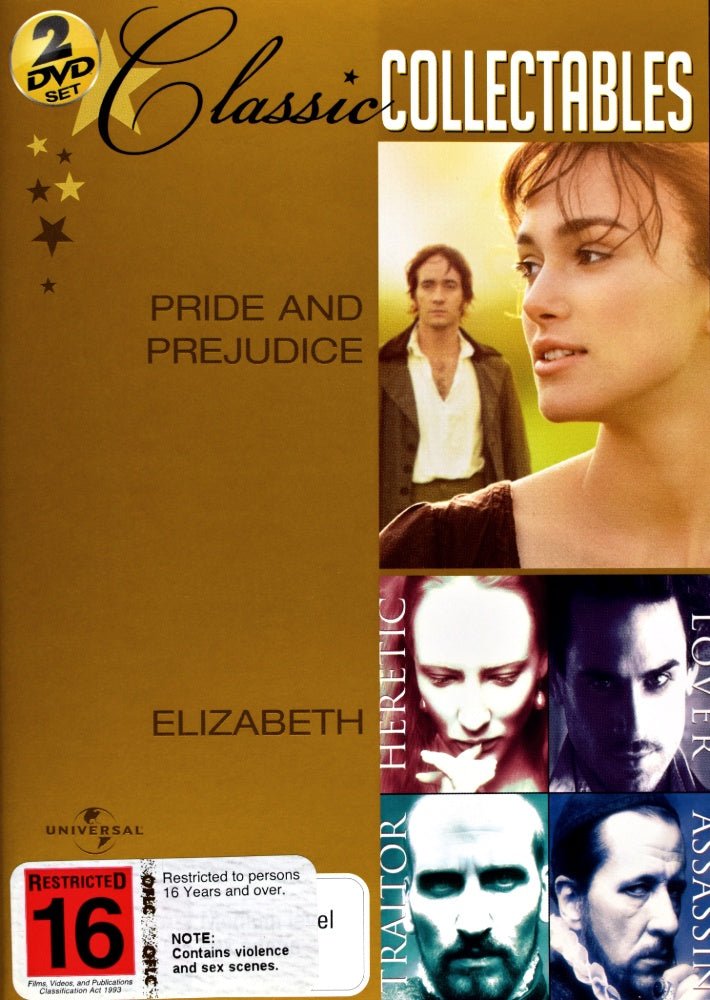 Pride & Prejudice / Elizabeth - 2005 (DVD) - Vinyl Kitchen