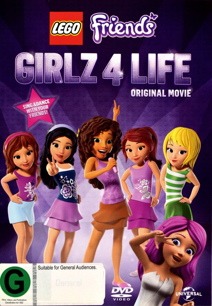 Lego Friends: Girlz 4 Life - 2013 (DVD)