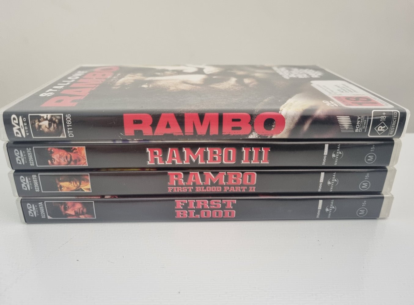 Rambo Movie Collection 1 - 4 - 1985 (DVD) - Vinyl Kitchen