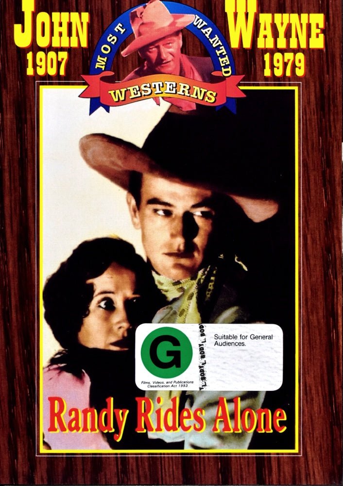 Randy Rides Alone - 1934 (DVD) - Vinyl Kitchen