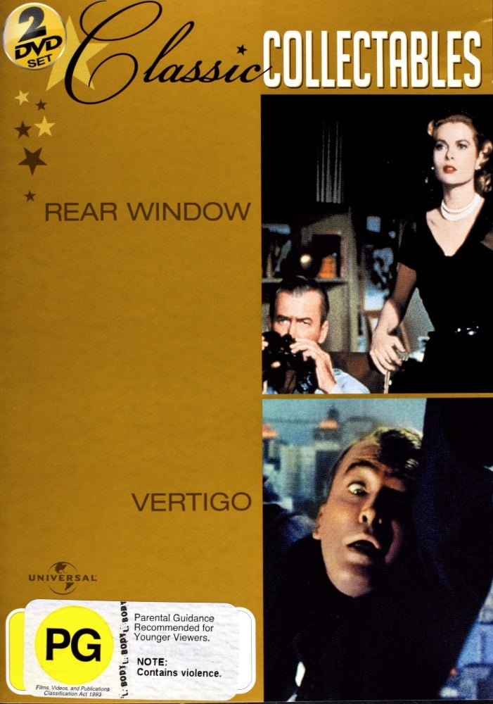 Rear Window / Vertigo - 1958 (DVD) - Vinyl Kitchen