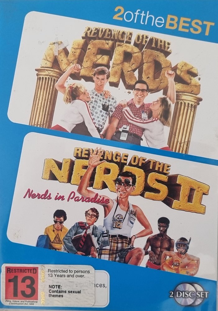 Revenge of the Nerds / Revenge of the Nerds II - 1984 (DVD) - Vinyl Kitchen