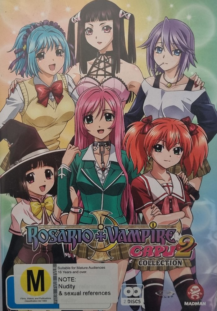 Rosario + Vampire: Season 2 - 2008 (DVD) - Vinyl Kitchen