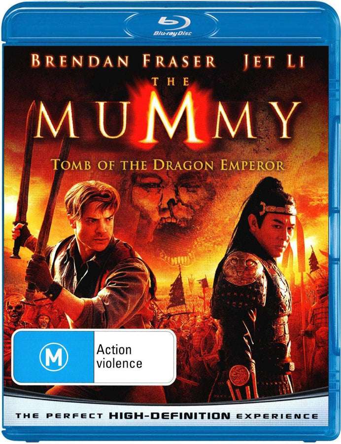 The Mummy: Tomb of the Dragon Emperor Blu Ray