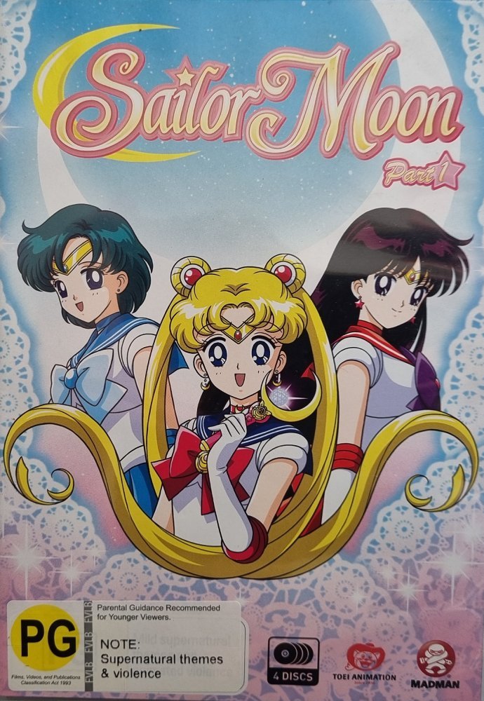 Sailor Moon: Part 1 - 1992 (DVD) - Vinyl Kitchen