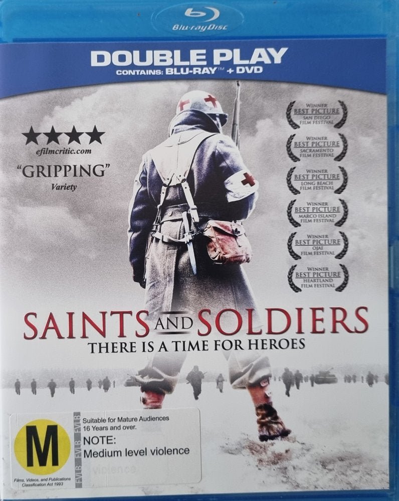 Saints and Soldiers (Blu Ray) + DVD - 2003 - Vinyl Kitchen