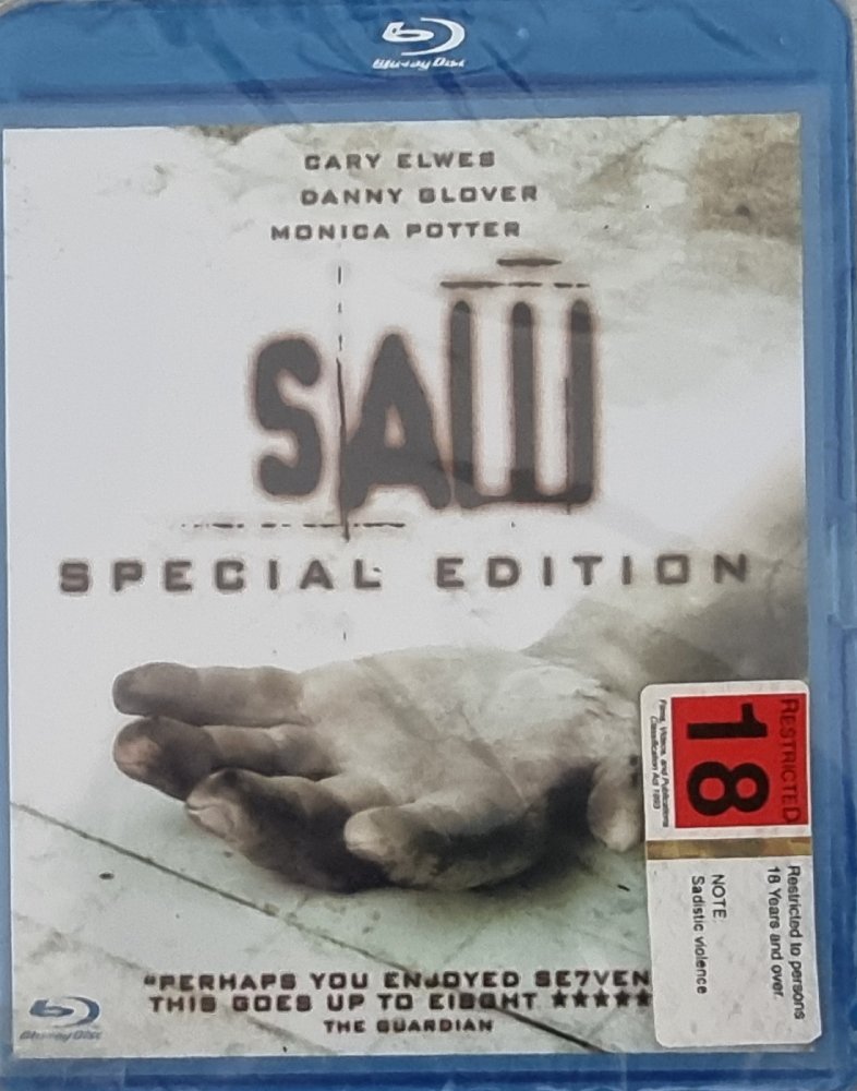 Saw (Blu Ray) Sealed - 2004 - Vinyl Kitchen