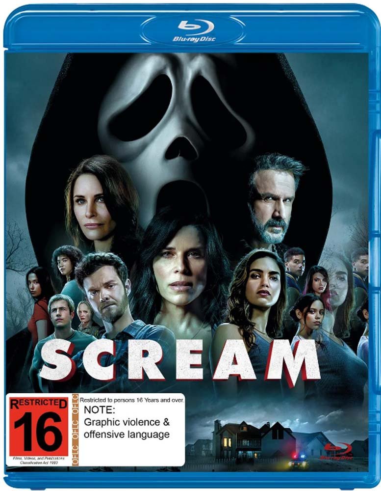 Scream 2022 (Blu Ray) EX RENTAL - Vinyl Kitchen