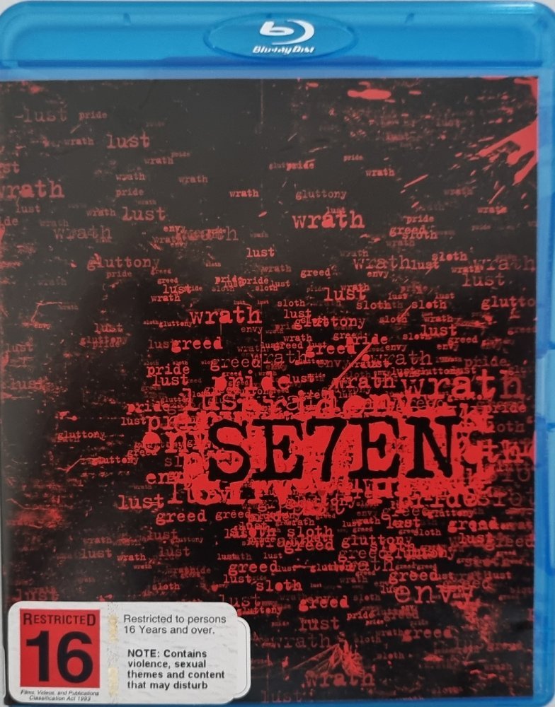 Se7en - 1995 - Seven (Blu Ray) - Vinyl Kitchen