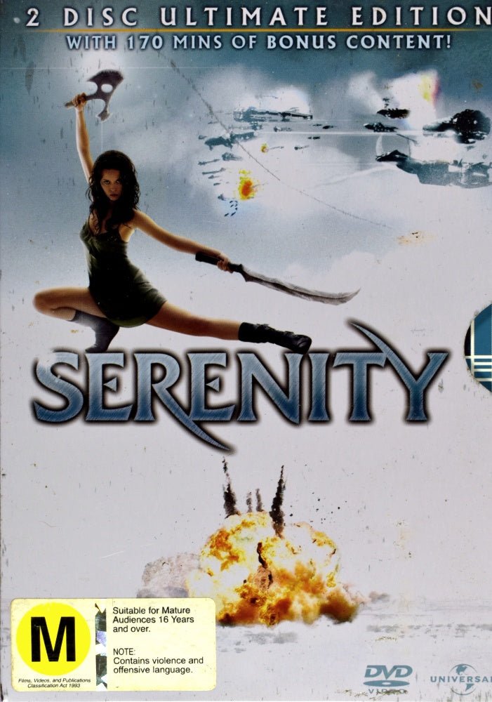 Serenity - 2 Disc Steel Tin Ultimate Edition - 2005 (DVD) - Vinyl Kitchen