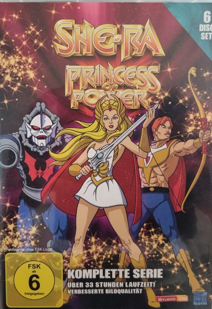 She - Ra Princess of Power - Complete Series (DVD) Region 2 - Vinyl Kitchen