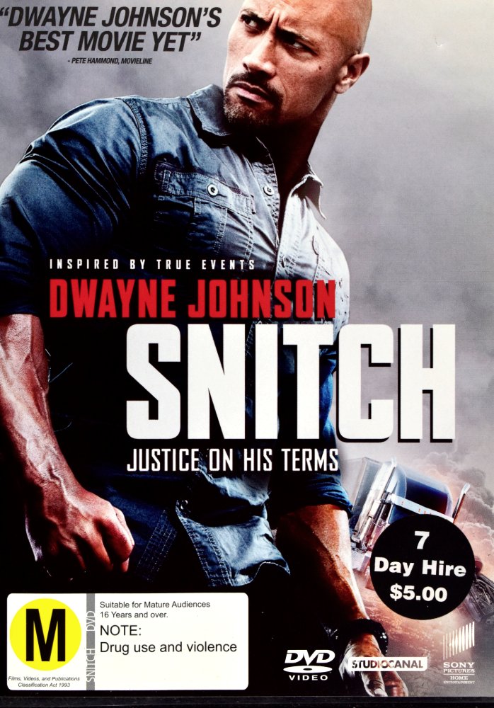 Snitch - 2013 (DVD) EX RENTAL