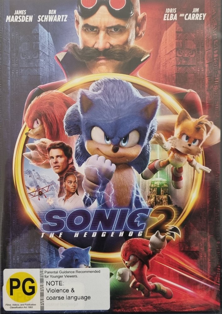 Sonic The Hedgehog 2 - 2022 (DVD) - Vinyl Kitchen