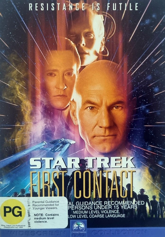 Star Trek First Contact - 1996 (DVD) - Vinyl Kitchen