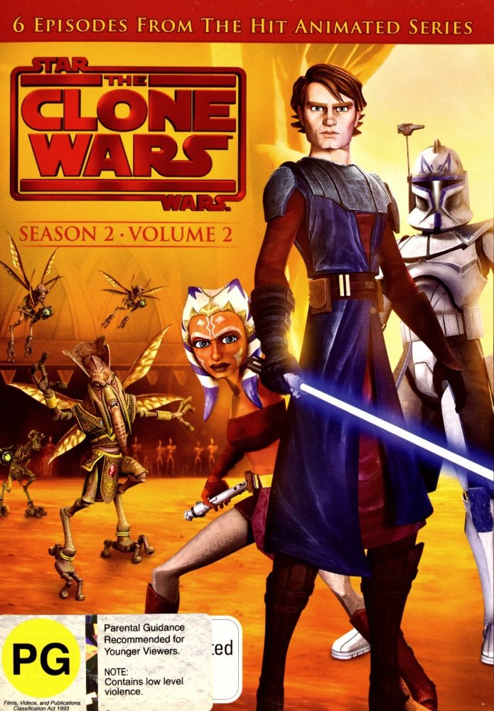 Star Wars: The Clone Wars: Season 2 Volume 2 - 2009 (DVD) - Vinyl Kitchen