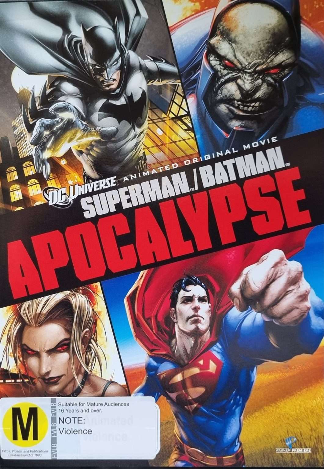 Superman / Batman Apocalypse (DVD) Brand New - Vinyl Kitchen