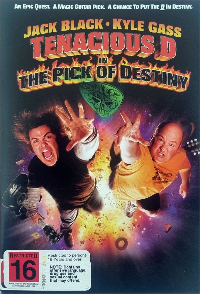 Tenacious D - The Pick of Destiny - 2006 (DVD) - Vinyl Kitchen